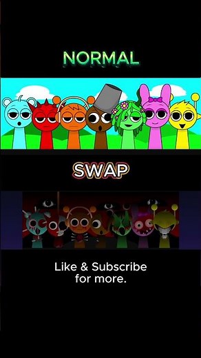 Sprunki ROLES SWAP But PHASES Swapped