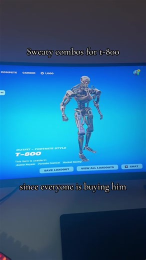 t-800 combos#fortnite #fypシ #sweaty #terminator #fort | t800 fortnite