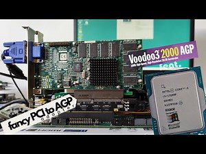 PCI to AGP Adapter on (very) Modern Hardware: 3dfx Voodoo, nVidia TNT2, SiS Xabre - What Works?
