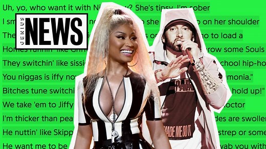 Eminem's Verse On Nicki Minaj's "Majesty" Is Faster Than "Rap God"