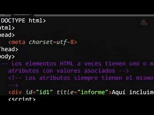 40.- Curso de JavaScript para principiantes. Leer los atributos de un elemento.