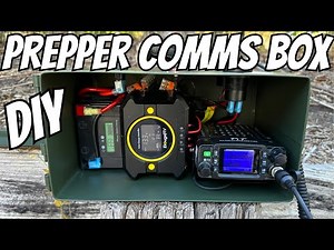 Emcomm DIY OFF GRID Ham Radio Go Box / Solar Generator Build