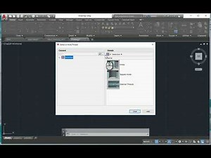 Creating holes with AutoCAD Mechanical on a Plate
