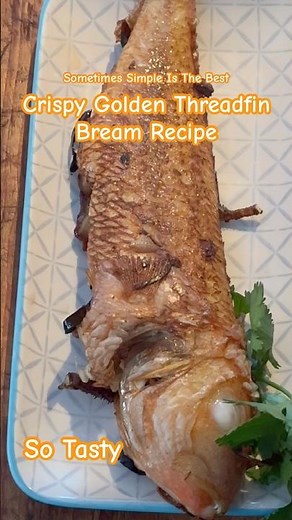 Crispy Threadfin Bream | Quick & Easy | #fishrecipe #fishrecipes