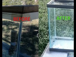 DIY aquarium frame painting - "the budget 60" - 60 gallon aquarium setup - part 1