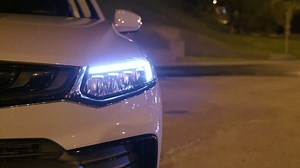 Close View Headlight Car Modern Diode Stock Footage Video (100% Royalty-free) 1102011117 | Shutterstock