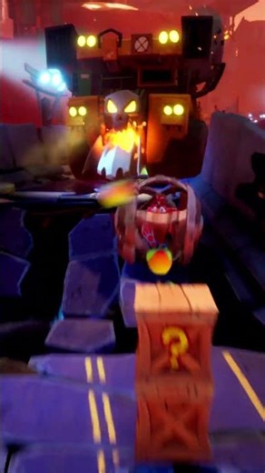 CRASH IS RUNNING FROM BEAST
