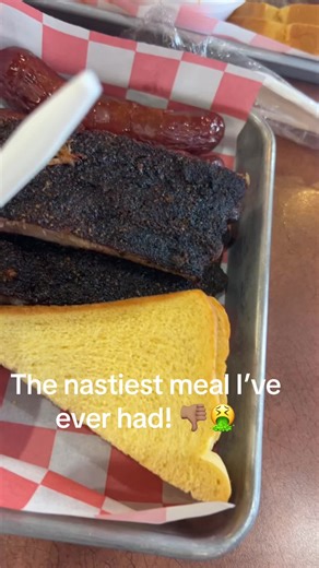Don’t know if my Chicago taste buds are different but @Best BBQ in Atlanta! Was not it for us! #chicago #atlanta #fyp #foryoupage #foodie