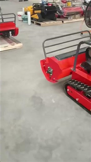 🚜 55° Steep Slope Remote Control Track Mower | LK-800S Packing & Ready for Shipment!