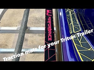 No more slipping on your pwc Triton trailer