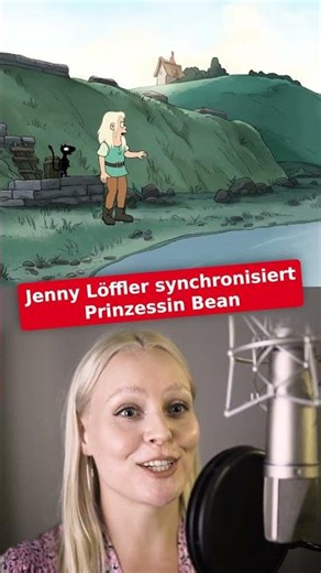 Jenny Löffler ist die deutsche Stimme von Prinzessin Bean in „Disenchantment“