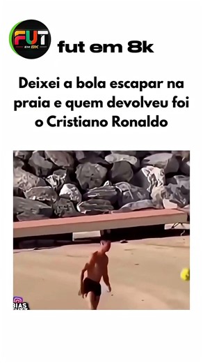 DEIXEI A BOLA ESCAPAR... E O CR7 DEVOLVEU! 🤯🐐⚽