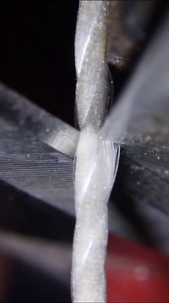 Cutting Thread with Scissors: Extreme Close-Up
