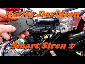 How to Install a Smart Siren 2 on a 2018 Harley Ultra Limited / Test and Sound Check