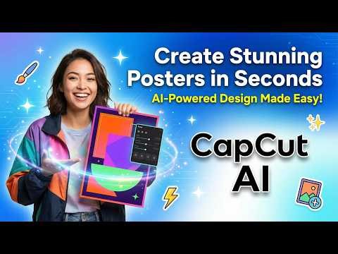 Create Stunning Posters in Seconds — AI‑Powered Design Made Easy!
