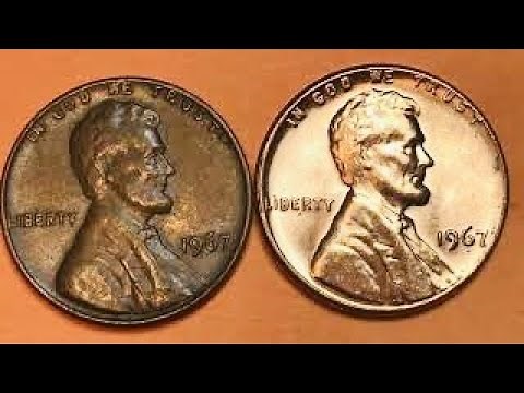 1967 US Penny - Value of Mint State & Circulated Conditions