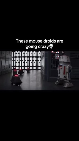 Mouse Droids in Action: A Star Wars Meme