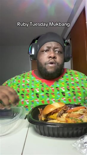 J Boolin on Instagram: "Ruby Tuesday Mukbang #fyp #viral #food #fat #mukbang"