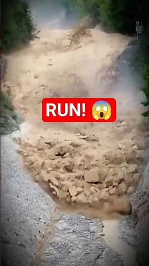 Insane Mudslide In the Alps 🏔️🌊