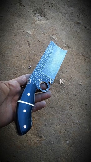Handmade Custom Kitchen Cleaver Knife ##custom #handmade #kitchenknife #cleaver #kitchen #shorts #uk