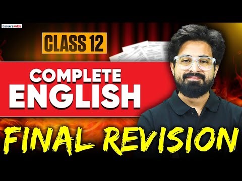 Class 12 English Final Revision 🔥 | Complete English One Shot | Board Exam 2025-26