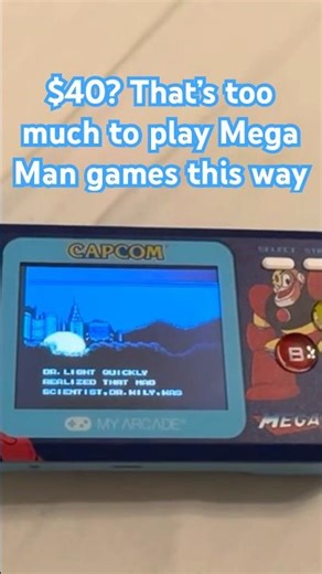 $40? That’s too much to play Mega Man games this way #shorts