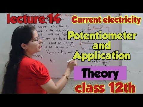 Potentiometer and its application:14 by Preetu Moar class 12th physics ‪@PhysicsRishii‬ #neet #jee