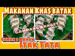 Itak Tata, Makanan Khas Batak