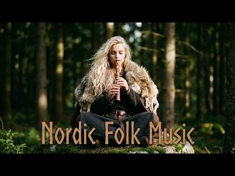 Ancient Viking Flutes for Deep Relaxation 🌲 Nordic Cinematic Ambient & Mystic Nature