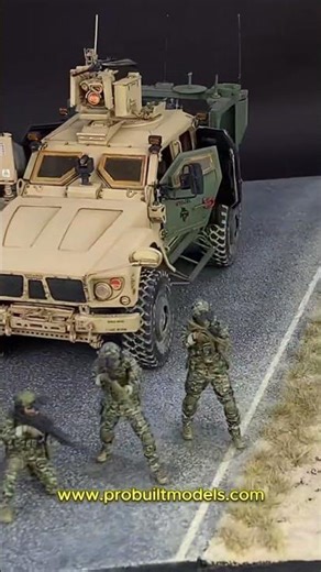 1:35 Modern Military Diorama | Special Operations Team with M-ATV