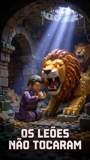 🦁 Daniel in the Lions' Den in LEGO | The Miracle That Stopped an Empire