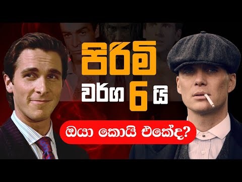 මිනිස් හැසිරීම් රහස | 6 Male Personality Types in Sinhala