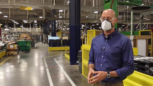 Get a behind-the-scenes first look at the steps our operations team is taking to keep our employees safe as we ramp up to 100% capacity in our manufacturing facilities. | Steelcase
