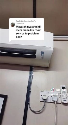 Masalah Room Sensor Aircond #airconditioner