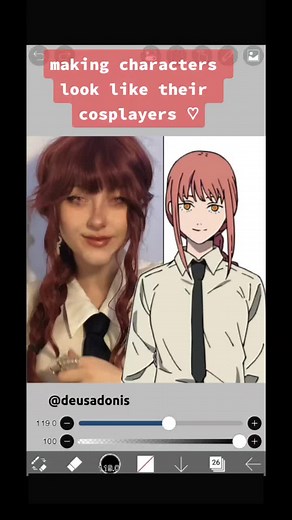 kobeni my little meow meow #csm #chainsawman #makima #makimachainsawman #kobenichainsawman #angeldevil #angeldevilchainsawman #kobeni #digitalart #cosplayers