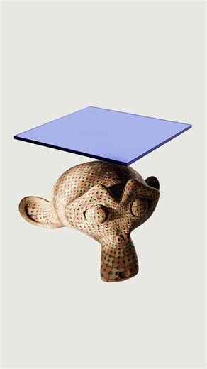 I Betrayed Blender’s Default Cube 😱🐵 #shorts #tutorial