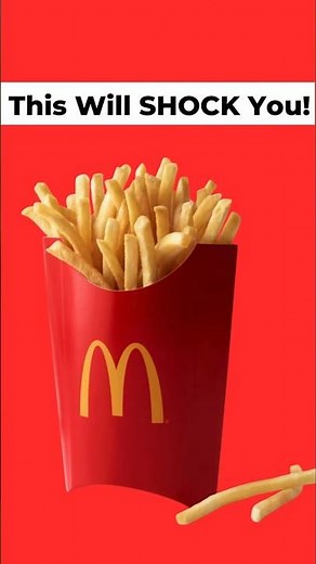 What Happened to McDonald's Fries? #nutrition #healthtips #didyouknow