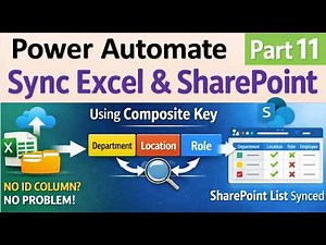 Stop Duplicate Data! Sync Excel & SharePoint with Composite Key (Power Automate)