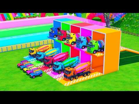 Garage with Colors – ALL MIXER TRUCK COLLECTION, MAN, SCANIA, TATRA, MERCEDES