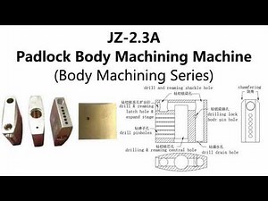 Automatic Padlock Production Line挂锁制造生产线制锁设备