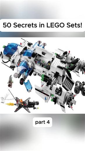 50 Secrets in LEGO Sets! #lego #spitbrix #leges