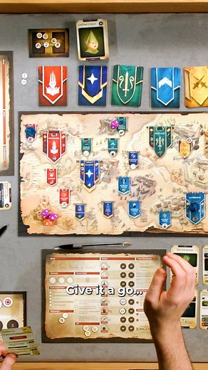 No dice! 🎲 Have better luck with your rolls & check out the full RuneScape Kingdoms playthrough between Mod Doom, Mod Sarnie & Jamie from Steamforged Games 📺 You can catch it on Steamforged's YouTube channel! | RuneScape