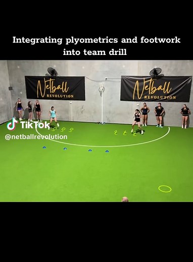 Plyometrics and Footwork Drills for Netball Teams