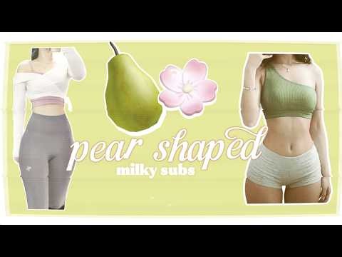 528 Hz ★ Slim Pear Subliminal: Small Waist & Wide Hips (1x listen once)