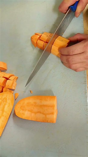 The Perfect Sweet Potato Cutting Technique For Sweet Potato Masala🔥! Hamro Kitchen !