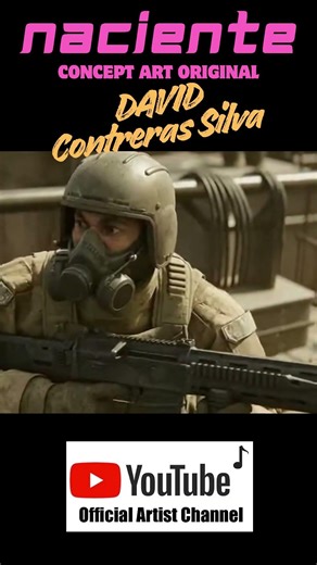 🚀 NACIENTE (2022) | Concept Art Original de David Contreras Silva | Sci-Fi Dystopian Film Art