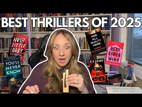 I read 67 Mystery and Thrillers Last Year- Here are the Best Thriller Books I Read in 2025!