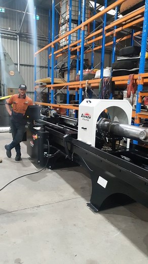 Cutting Edge Engineering on Instagram: "Training day on our new Sunnen HTA4100 honing machine! 🥳 Starting with a 2 metre D10 Dozer Blade lift cylinder 😎👍 . . . #CEE #CuttingEdgeEngineering #australianmachinist #machinist #manualmachining #manualmachinist #hone #honing #honingmachine #sunnen #sunnenhone #cylinderrepair #hydraulics #hydraulicrepair #horizontalhoningmachine #sunnenhoning #Dozer #d10dozer #earthmovingmachinery #earthmovingequipment #hta4100 #caterpillarwrenching🔧 #workshoplife #