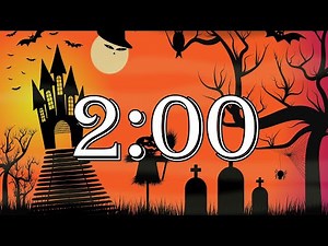 TRICK OR TREAT?! 2 Minute Spooky Halloween Countdown Timer With Music