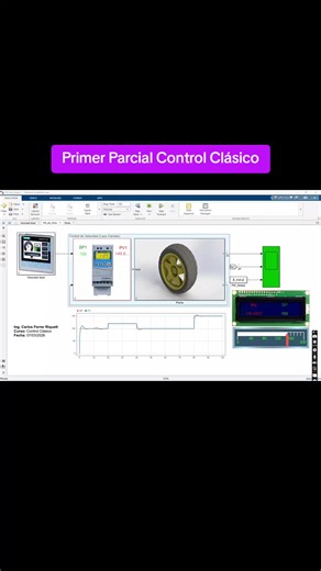 🚨 Sistemas de control en tiempo continuo ❣️ Matlab y Simulink para el aprendizaje de la teoría de control. #Dinámica #Control #Planta #Laboratorio #PID